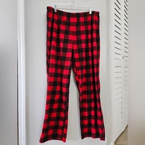 Wondershop Red and Black Plaid Pajama Pants
